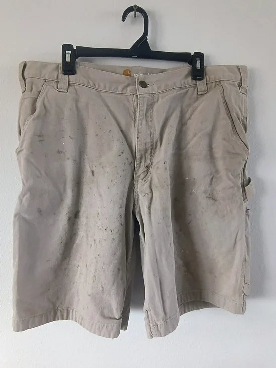 Carhartt Work Shorts Bundle 4 Pair Cargo Utility Size 40 Distressed Lot - Picture 12 of 16